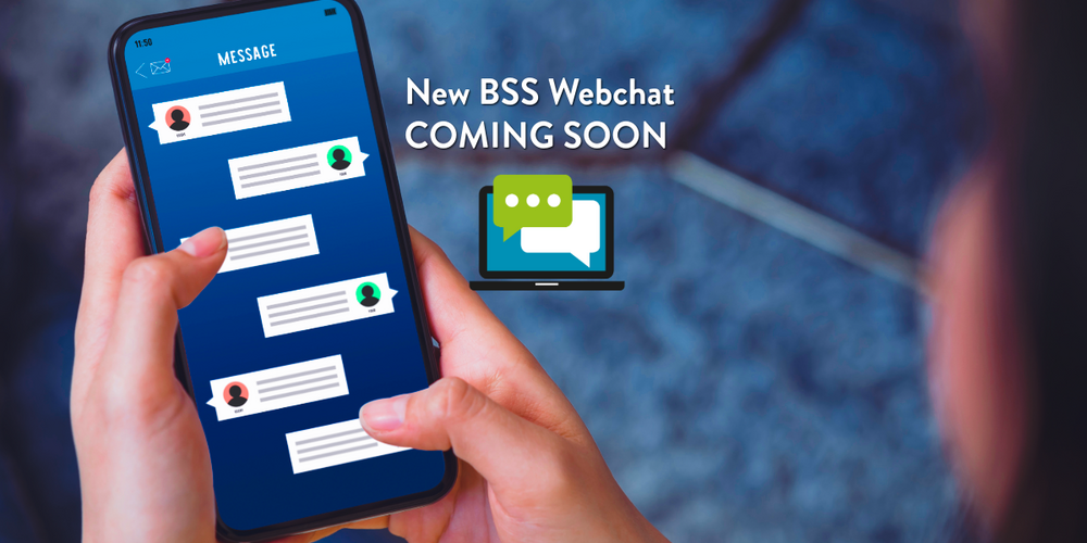 Webchat coming soon banner